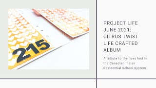 Life Crafted Album - A tribute to the lives lost in the Canadian IRSS