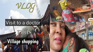 I HAD TO TAKE MY LITTLE GIRL TO THE DOCTOR PLUS QUICK STOP BY THE VILLAGE MARKET//#vlog