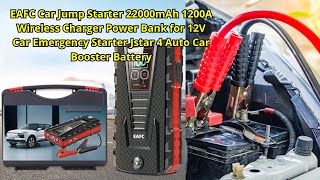 EAFC Car Jump Starter: A Powerhouse in Your Trunk for On-the-Go Energy