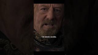 R.I.P King, You saved Gondor and made your ancestors proud 😭😭✌🏾❤️❤️ #Bernardhill #theoden #bestlines