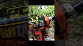 Steep Hill Climb on a Chinese Dirt Bike #shorts #enduro #thailand