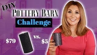 Pottery Barn Glitter Candle Challenge | DIY | Tutorial | Episode 39