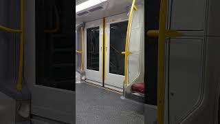 Sydney Train leaving Olympic Park Station #olympicpark #sydney