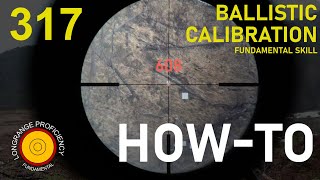 Longrange blog 317: Using Ballistic Calibration.