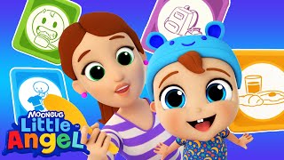 Getting Ready for School | Baby John’s Playtime Songs & Nursery Rhymes @littleangel