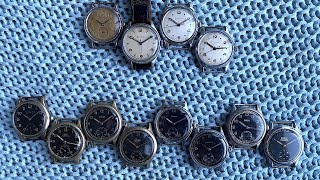 WWII DU & DI H - German Military issued watches - government services & administation / surveillance