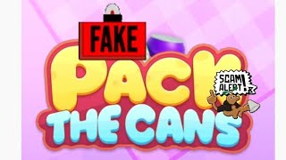 Pack The Cans: Advert Vs Reality 🚩 False Advertising 🚩 Avoid 🚩 Scam Alert 🚩 Fake!🚩