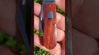 RoseCraft Blades Loosahatchie Jack Yellow Sandalwood #ofatheredc #knife #everdaycarry #edcknife