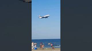 BA a321neo landing at larnaca airport from London heathrow