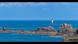 [4K] Walking in Cancale, "pointe du grouin" on emerald coast. Brittany, France.