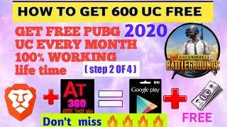 How to get Free PUBG UC 100% | Get free Google Gift card | Step 2 of 4