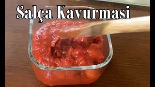 Kahvaltılık Domatesli Salça Kavurması | vegan | Canandan Tarifler