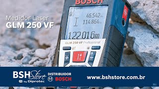 Medidor de Distância a Laser GLM 250 VF Bosch | BSH Store