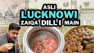 Lucknow food in Delhi | Mutton Nihari | Galawati Kebab | Ghilafi Kulcha | Shadi ka Khana