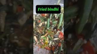 Fried bindhi Recipe | Foodiemoody #youtubeshorts #food #trending #recipe