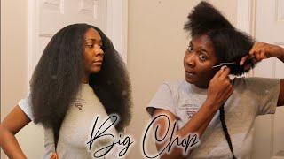 Cutting Off All My Hair | Waist length To TWA Big Chop 2019