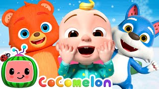 Up on the Housetop | Cocomelon |  Dance Party Songs 2024 🎤 Sing and Dance Along 🎶