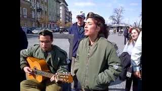 Roni Dalumi    Oyfn Pripetchik,March of living, Krakow Poland2012, רוני דלומי,קרקוב פולין,מצעד החיים