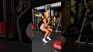 Dumbbell Workout Front Squats Gym Workouts