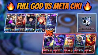 Full GOD Vs Meta Ciki🔥