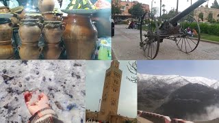 VLOG:MARRAKECH🏺رحلة الى مدينة مراكش ♥️🥀