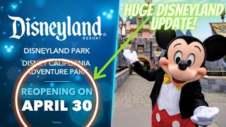 DISNEYLAND REOPENING DATE CONFIRMED!!! DISNEYLAND HOTELS REOPENING! DISNEYLAND REOPENING!!