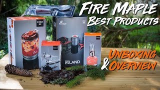 Fire Maple Products Overview - Camp Stove, Cooking System, Cookware and More !