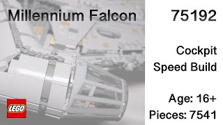 Star Wars - Millennium Falcon - 75192 - Speed Build - Cockpit