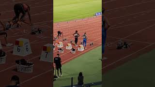 Women's 100m start. Cyprus. Limassol.