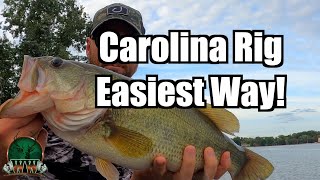 Complete NO NONSENSE Carolina Rig How to Guide (Bass Fishing in Deep Water)