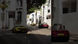 Supercars Lamborghini, Mclaren Puerto Banus Marbella Spain