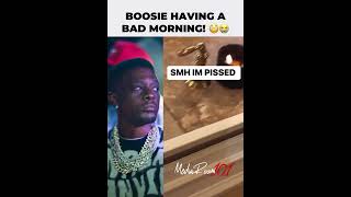 #boosie sat his shirt on a candle this morning 🤦🏾‍♂️