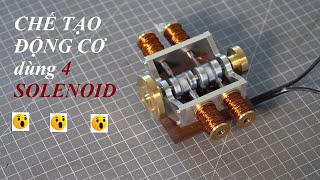 Chế tạo hộp động cơ dùng 4 Solenoid