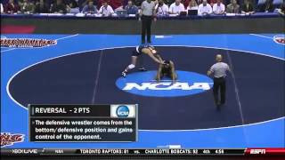 NCAA Wrestling National Championships Division 1 David Taylor vs. Brandon Hatchett