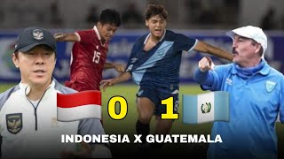 Jalannya Pertandingan Indonesia U-20 VS Guatemala 0-1 Mini Turnamen 2023