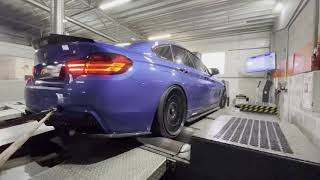 Chiptuning BMW 435i - Stage 3 Ecu Tcu by TC-Performance - Hybrid Turbo + Hpfp - measurement on dyno