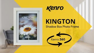 Kenro Kington Shadow Box photo frame - 360 degree video