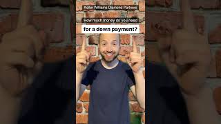 How Much Down Payment For First Time Buyer #shorts #downpayment #advice