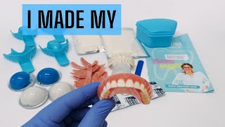 Homemade DIY Denture [August 2023] - Full Uppers and Lowers by Denturi