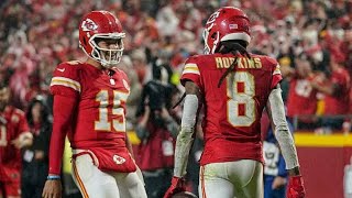 Patrick Mahomes on new Chiefs teammate DeAndre Hopkins after two-touchdown night