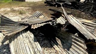 Fire Destroys Old Wooden Home