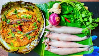 Loitta Macher Paturi | লোটে মাছের পাতুরি | Bombay Duck Fish | Lote Macher Paturi | Lote Mach Recipe