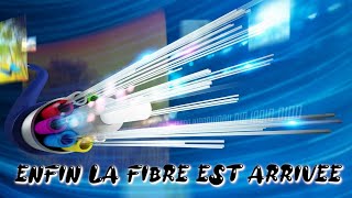 ENFIN la Fibre est arrivée😋😋😋