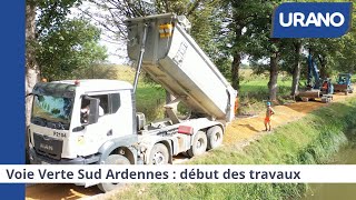 Lancement des travaux pour la Voie Verte Sud Ardennes