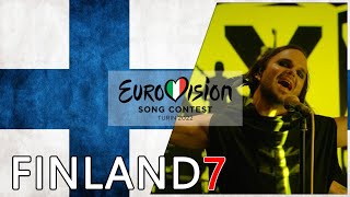 Finland UMK My Top 7 | EUROVISION2022