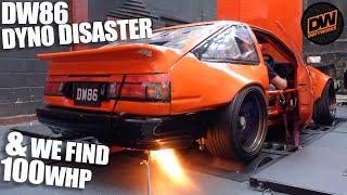 DW86 Dyno Disaster & We Find Over 100whp - Driftworks LSX Drift Car