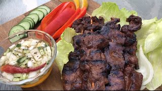 Filipino Style BBQ Pork Skewers |Mic’s Cuisine Vlog