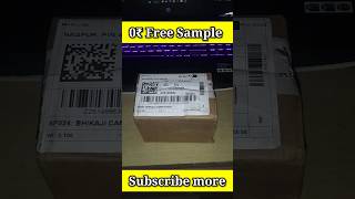 0₹ FREE SAMPLE UNBOXING | #shorts