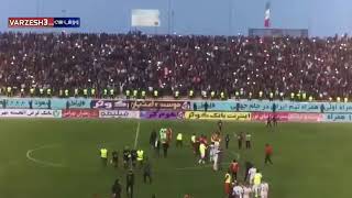 شادی هواداران و بازیکنان پرسپولیس پس از قهرمانی