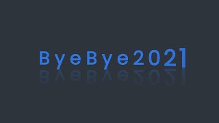 Bye Bye 2021 Text animation effects | anime.js